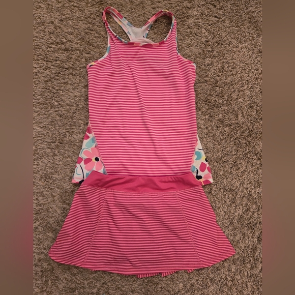 Gymboree Athletic Active Wear Swim Outfit L 10/12 - Picture 1 of 4